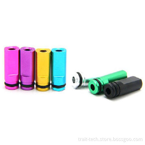 Wholesale price and good quality metal oblate drip tip for e cigarette atomizer